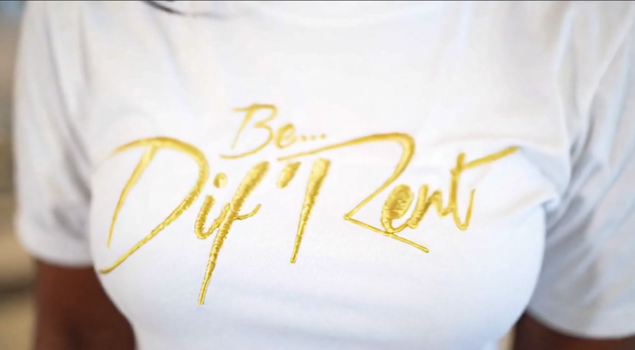 Be Dif'Rent colorful logo